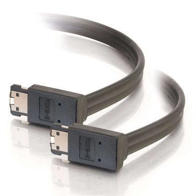 1m 90anddeg, to 90anddeg, External Serial ATA Cable