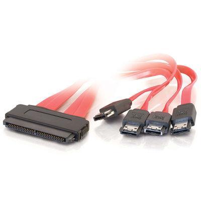 0.5m SAS 32-pin to Four External Serial ATA Cable