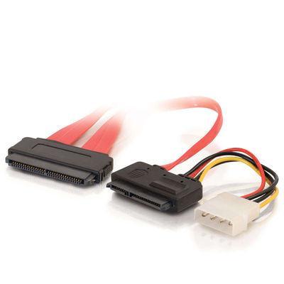 0.5m SAS 32-pin to Four SATA 22-pin with 4-pin Power Cable