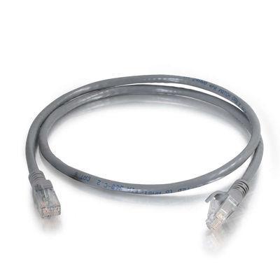1ft TAA Compliant Cat6 250 MHz Stranded Snagless Patch Cable - Grey