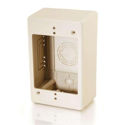 Tyton Raceway Single Gang 2in Junction Box - Ivory