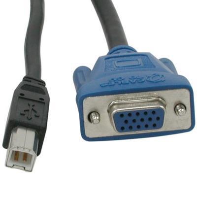 10ft USB 2.0, SXGA KVM Cable