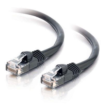 3ft Cat5E 350 MHz Snagless Patch Cable - Black