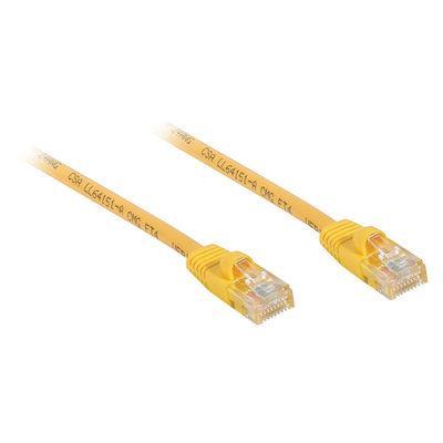 5ft Cat5E 350 MHz Snagless Patch Cable - Yellow