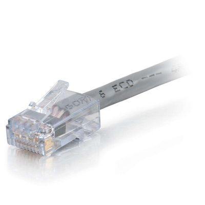7ft Cat6 550MHz Assembled Plenum Patch Cable - Gray