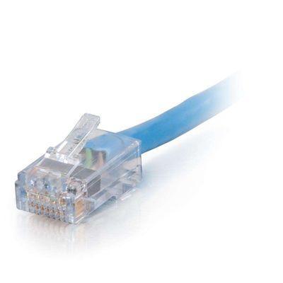 7ft Cat6 550MHz Assembled Plenum Patch Cable - Blue