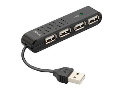 USB 2 hub 4 ports compatible with version 1.2
