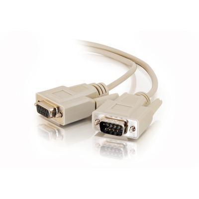 100ft DB9 M/F Extension Cable - Beige