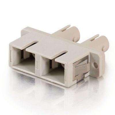 SC Female to ST Female Duplex Fiber Adapter
