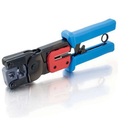 RJ11/RJ45 Crimping Tool with Cable Stripper