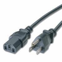1ft 18 AWG Universal Power Cord (NEMA 5-15P to IEC320C13)