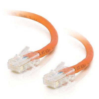 3ft Cat5E 350 MHz Crossover Patch Cable - Orange