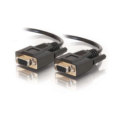 1ft DB9 F/F Cable - Black