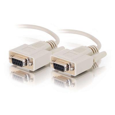 1ft DB9 F/F Cable - Beige