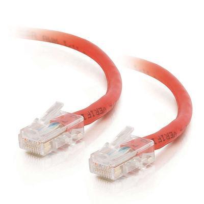 1ft Cat5E 350 MHz Assembled Patch Cable - Red
