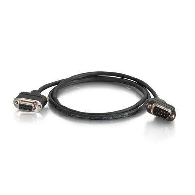 3ft CMP-Rated Low Profile DB9 Cable M-F