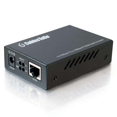 10/100Base-TX to MM 100Base-FX SC Media Converter