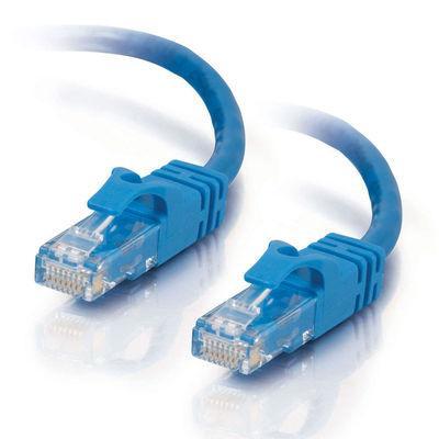 50ft Cat6 550 MHz Snagless Patch Cable - Blue