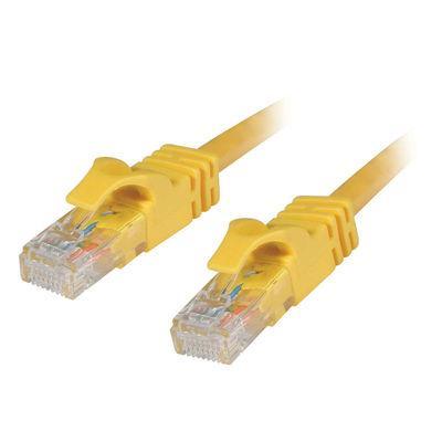1ft Cat6 550 MHz Snagless Patch Cable - Yellow