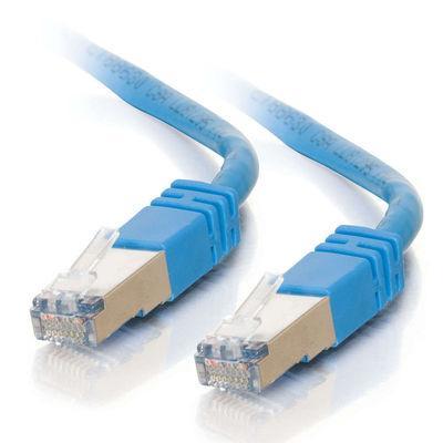 3ft Shielded Cat5E Molded Patch Cable - Blue