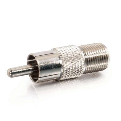 RCA Male to F-Type Female Video Adapter