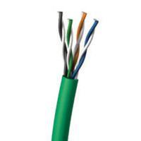 1000ft Cat5E UTP 350 MHz Stranded PVC CM-Rated Cable - Green