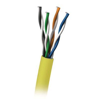 1000ft Cat5E UTP 350 MHz Stranded PVC CM-Rated Cable - Yellow