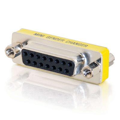 DB15 F/F Mini Gender Changer (Coupler)