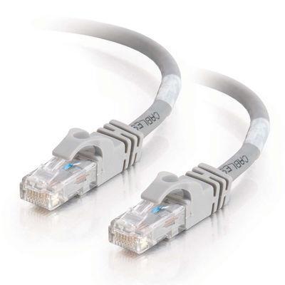 3ft Cat6 550 MHz Snagless Crossover Cable - Gray