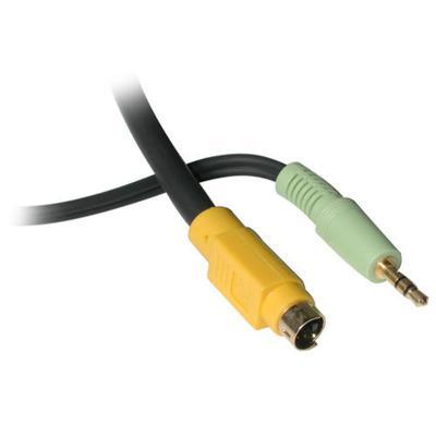 50ft Value Series + trade, Bi-Directional S-Video, 3.5mm Audio to RCA Audio/Video Cable