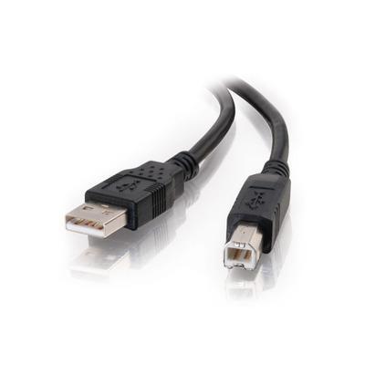 2m USB 2.0 A/B Cable - Black (6.5ft)