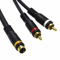 3ft Velocity + trade, S-Video, RCA Stereo Audio Cable