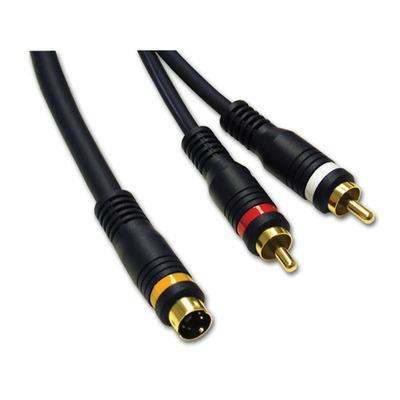 6ft Velocity + trade, S-Video, RCA Stereo Audio Cable