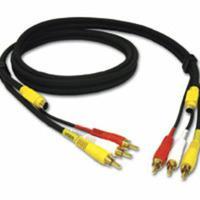 6ft Value Series + trade, 4-in-1 RCA, S-Video Cable