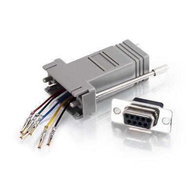 RJ12 to DB9 Female Modular Adapter
