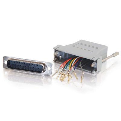 10-pin RJ45 to DB25 Male Modular Adapter