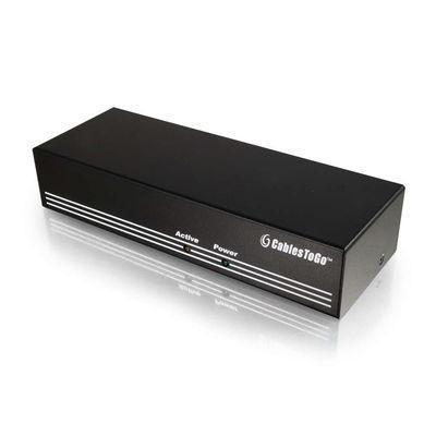 8-Port UXGA Monitor Splitter/Extender (Male Input)