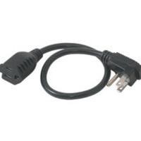 1.5ft 18 AWG Flat Plug Power Strip Plus (NEMA 5-15P to NEMA 5-15R)