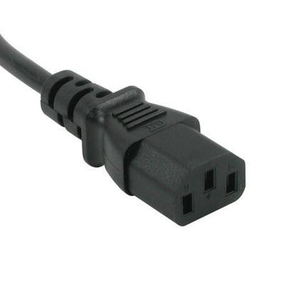 10ft 18 AWG Universal Power Cord (NEMA 5-15P to IEC320C13)