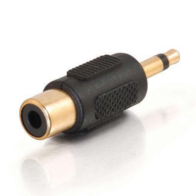 RCA Jack to 3.5mm Mono Plug Audio Adapter