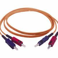 1m SC/SC Duplex 50/125 Multimode Fiber Patch Cable - Orange