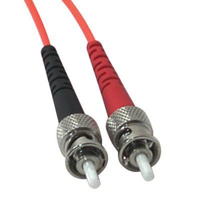 20m LC/ST Duplex 62.5/125 Multimode Fiber Patch Cable - Orange