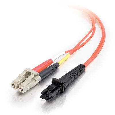 1m LC/MTRJ Duplex 62.5/125 Multimode Fiber Patch Cable - Orange