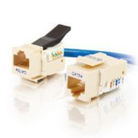 Cat5E RJ45 UTP Toolless Keystone Jack - Ivory