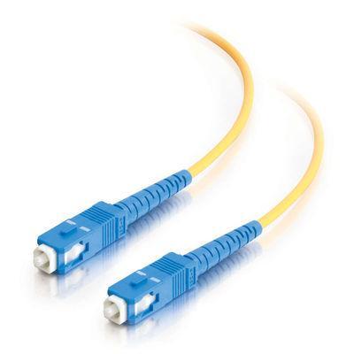 1m SC/SC Simplex 9/125 Single Mode Fiber Patch Cable - Yellow