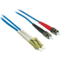 1m LC/ST Duplex 62.5/125 Multimode Fiber Patch Cable - Blue