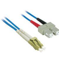 1m LC/SC Duplex 62.5/125 Multimode Fiber Patch Cable - Blue