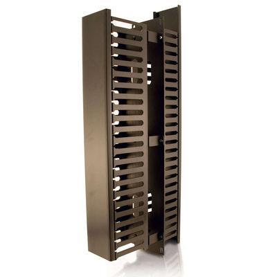 2u Horizontal Front and Rear Cable Management Panel