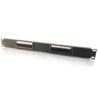 12-Port Cat5E 110-Type Patch Panel