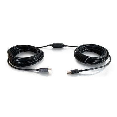 12m USB A Male to Female Active Extension Cable (Center Booster Format)